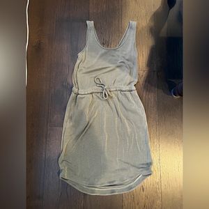 Soma army green sleeveless dress size S